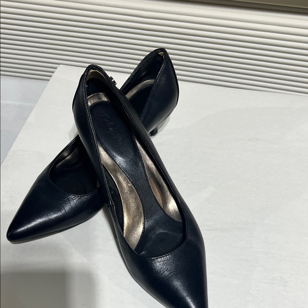 Calvin Klein Collection Black Heels